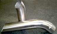 Square tube U-bend