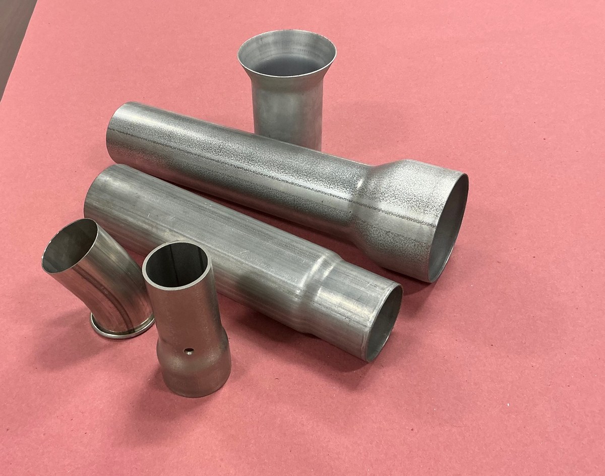 End forming and swaging samples