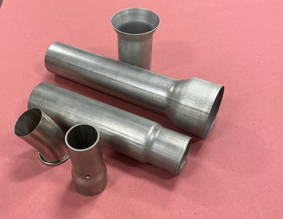 End forming and swaging samples