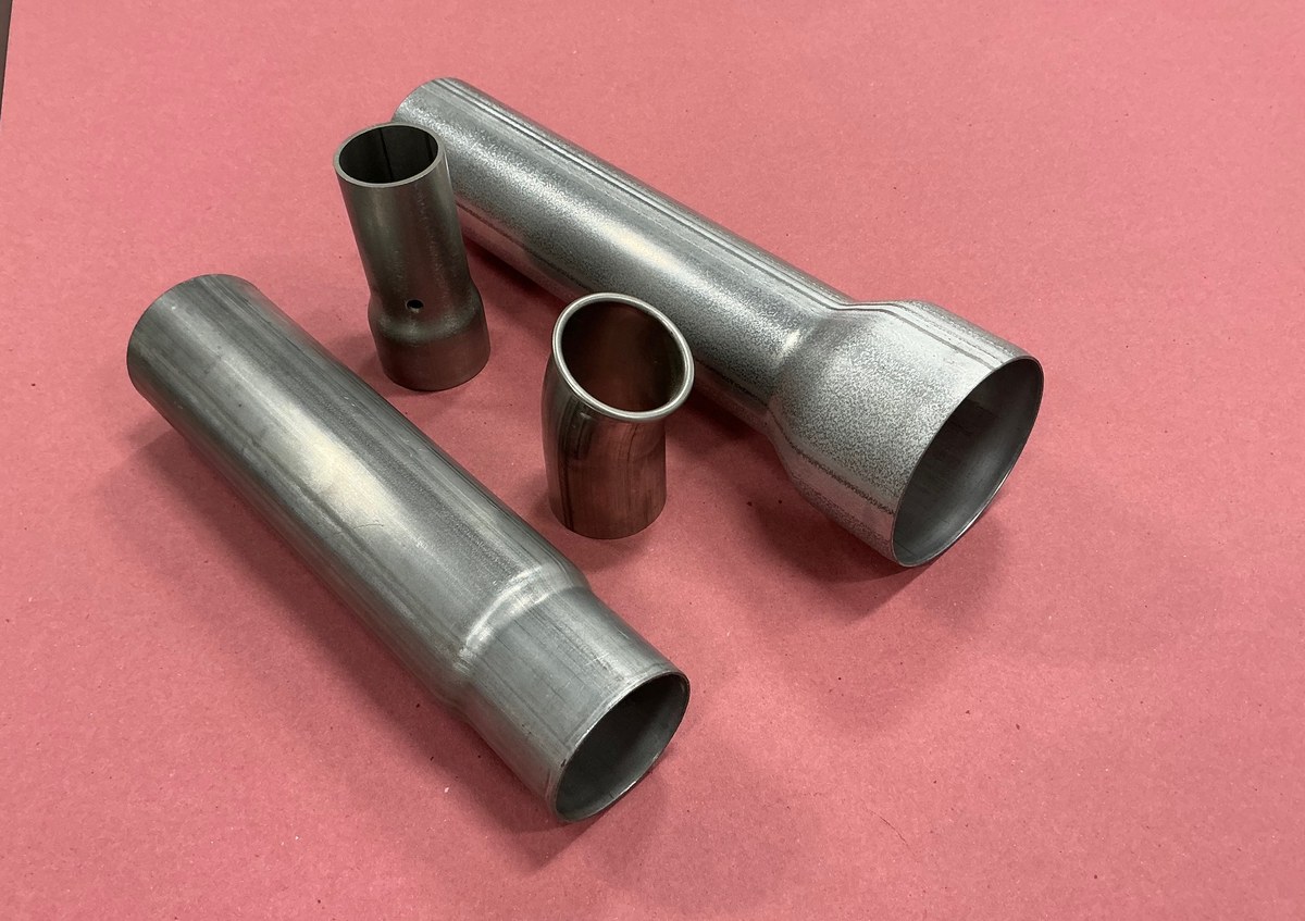 Various tube end forming parts
