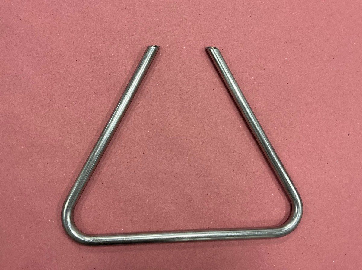 Stainless steel triangle tube frame
