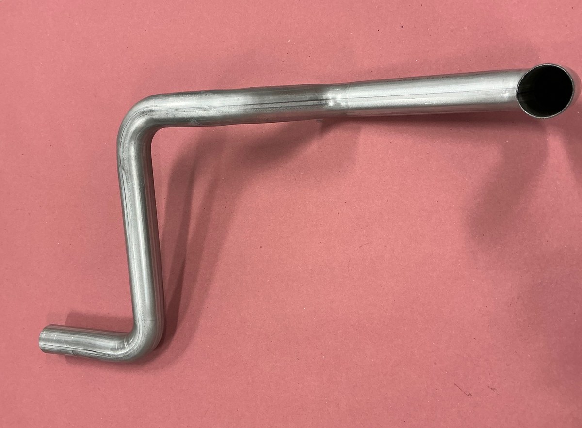 Multi-bend large aluminum tube
