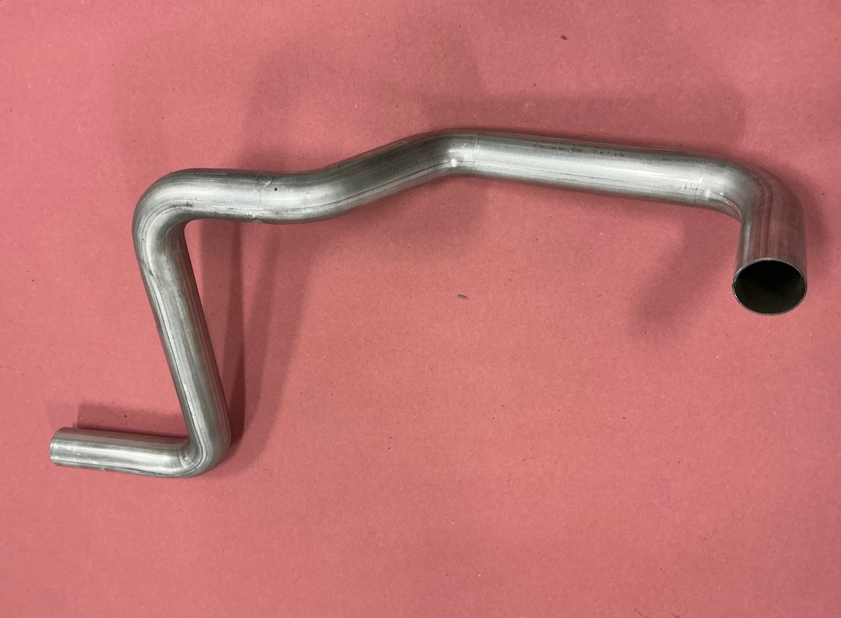 Complex multi-bend aluminum tube